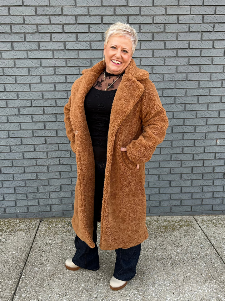 Full Length Teddy Coat