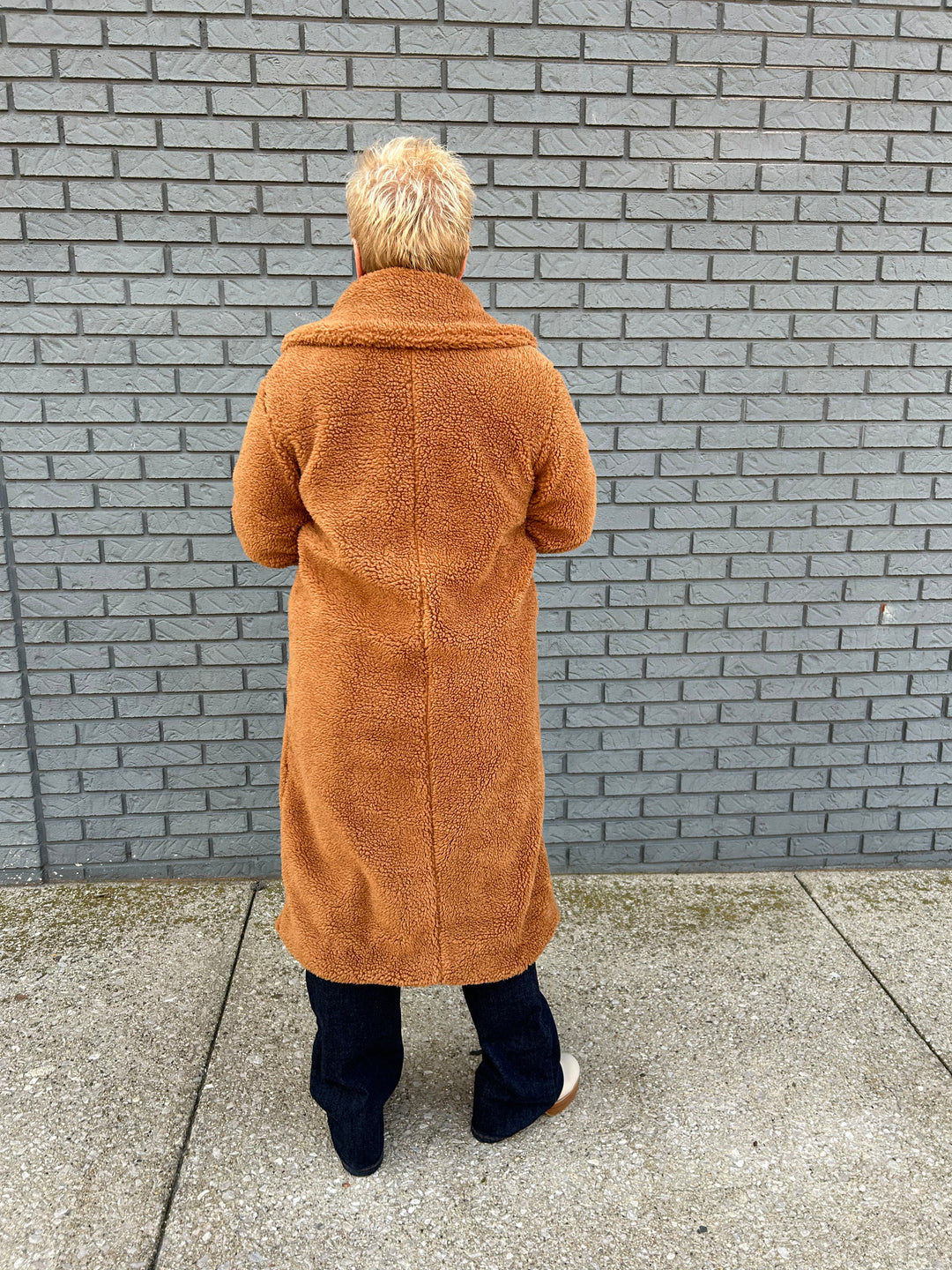 Full Length Teddy Coat