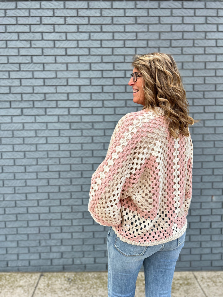 Zenith Weave Open Cardigan