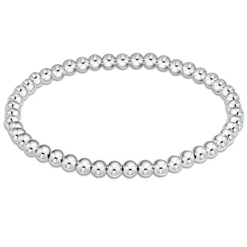 Extends Classic Bead Bracelet - Sterling