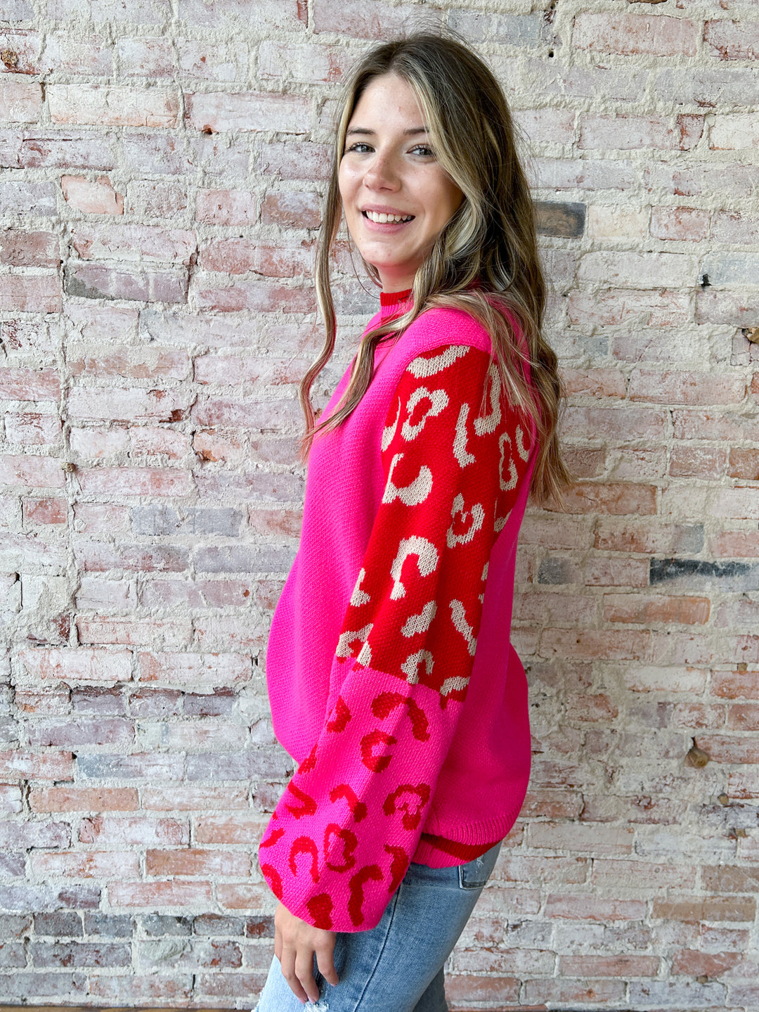 the brighter the better sweater