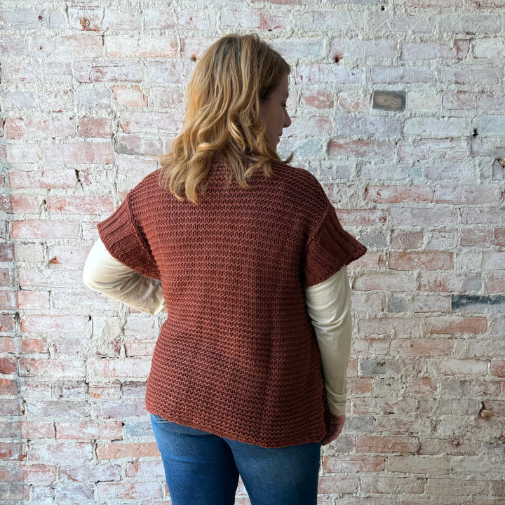 Fern Chunky Knit Gilet