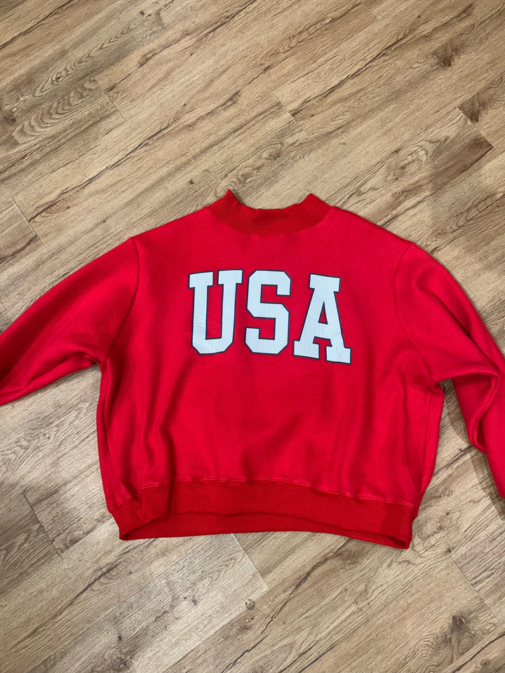 Freedom/Legacy Mock Neck Sweater
