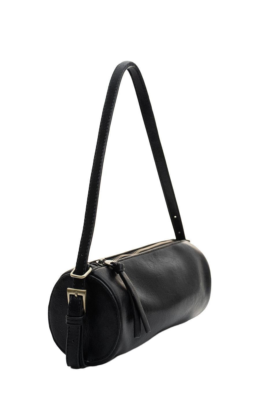 Vixen Convertible Barrel Crossbody - Black