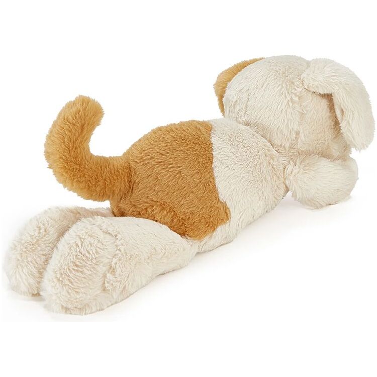 Bunnies by the Bay Little Naptime Nibble plush puppy in cream and brown