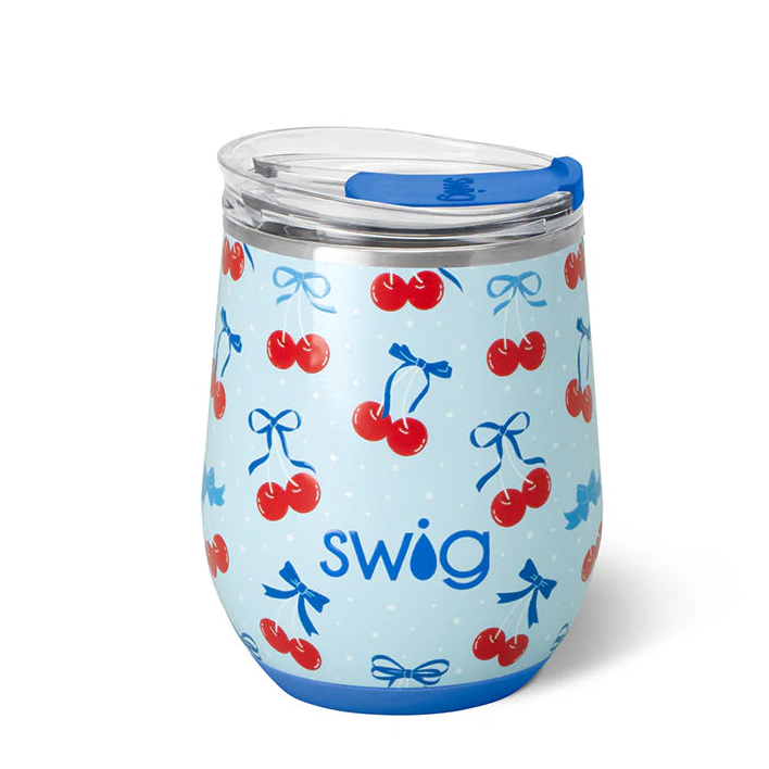 Cherry Pop Stemless Wine Cup 12oz
