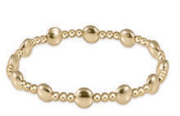 Honesty Sincerity Pattern Bead Bracelet