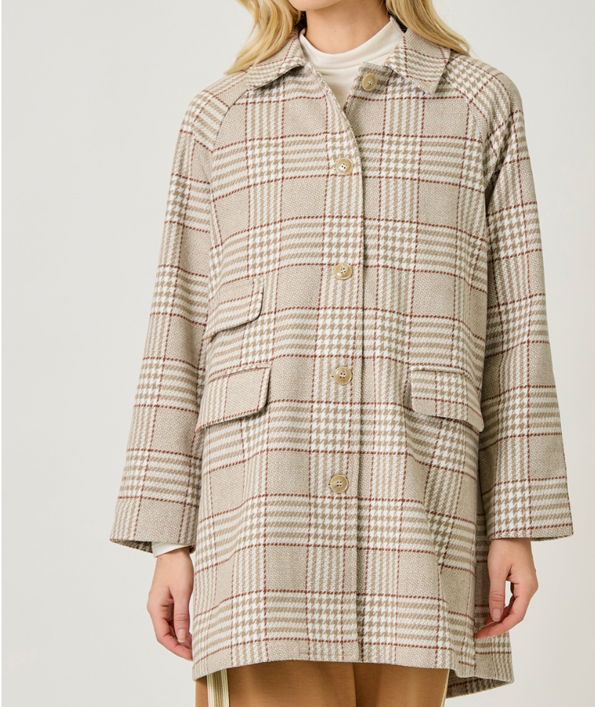 Single Breasted Midi Coat