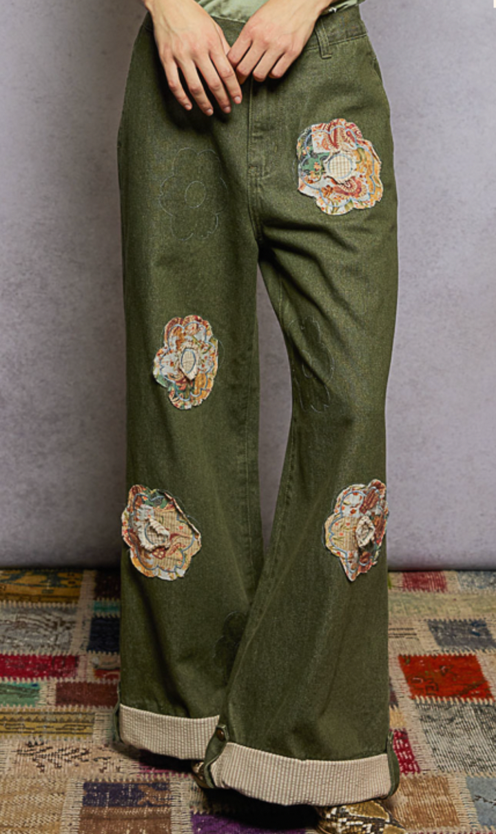 Flower Patch Pants