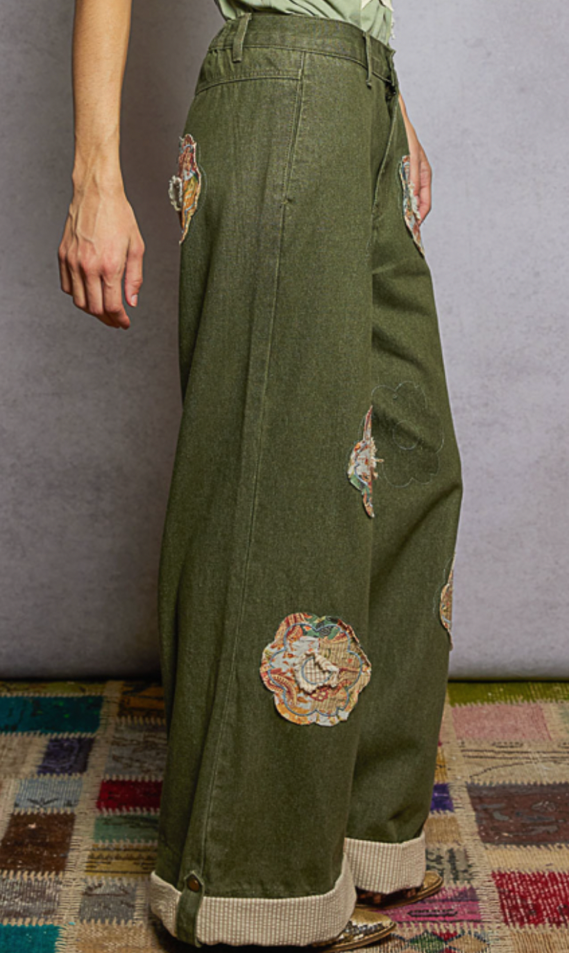 Flower Patch Pants