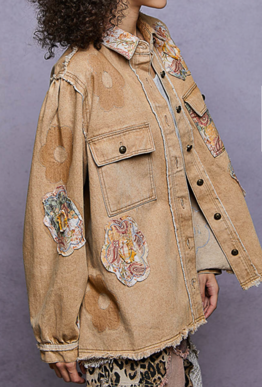 flower patch jacket