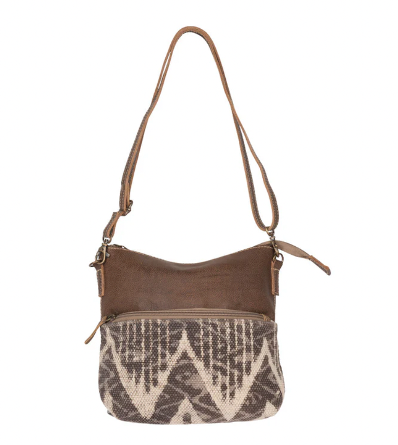 Coffee Canvas Small & Crossbody Bag