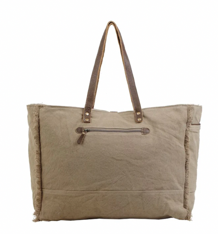 Vibrant Boho Weekender Bag
