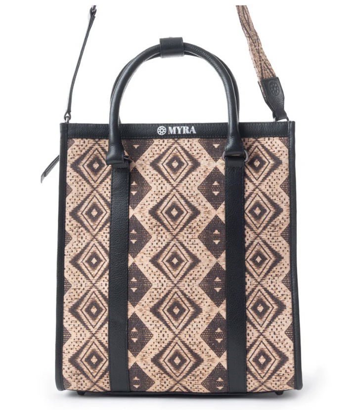 Tribal Legacy Tote Bag In Cream