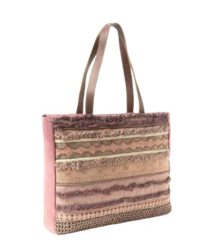 Desert Lace & Fringe Weekender Bag