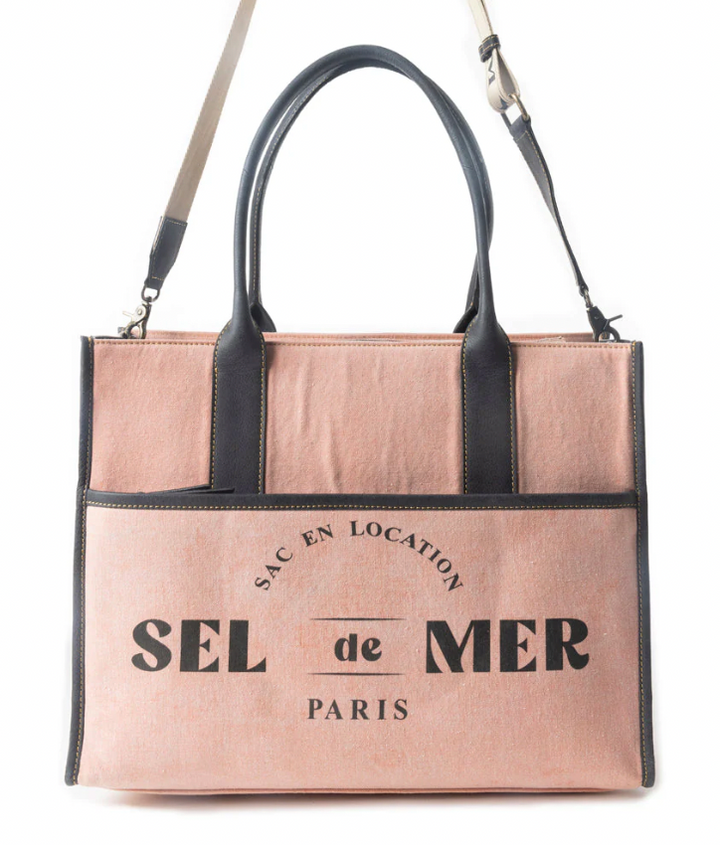 Sel de Mer Tote Bag in Pink