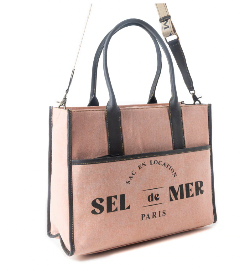Sel de Mer Tote Bag in Pink
