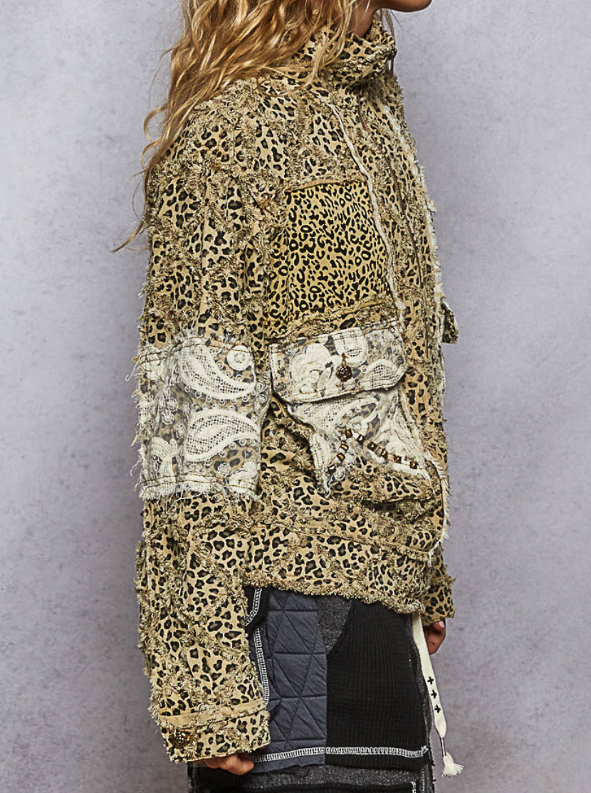 Textured Woven Lace Jacket