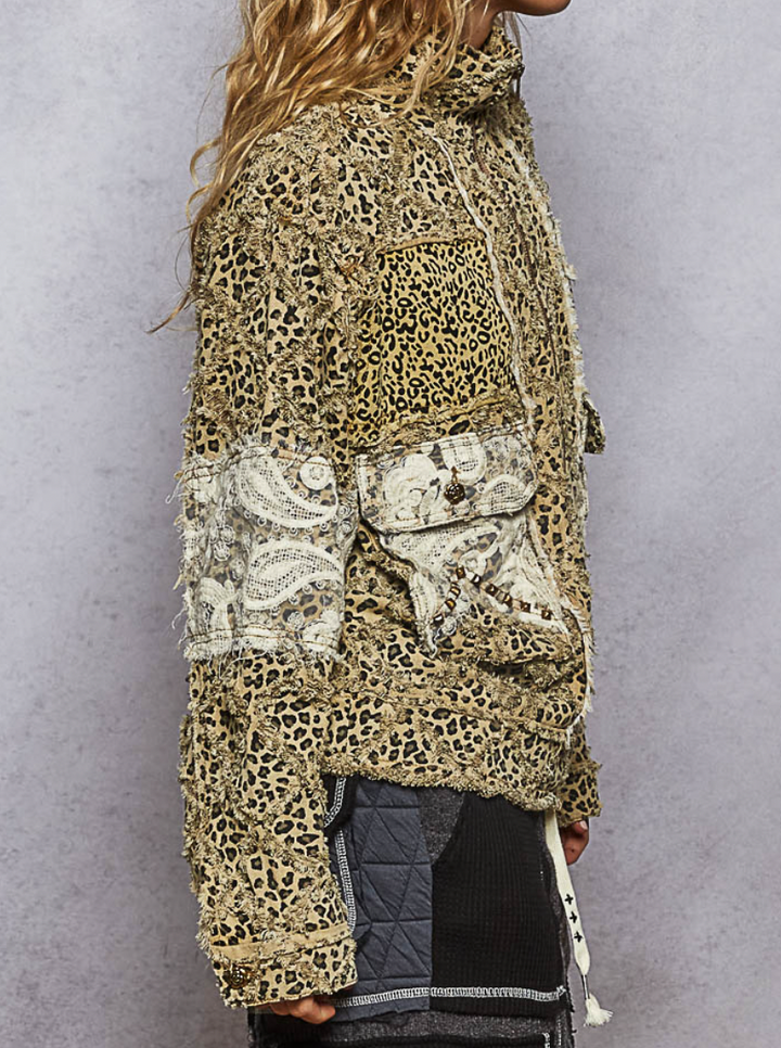 Textured Woven Lace Jacket