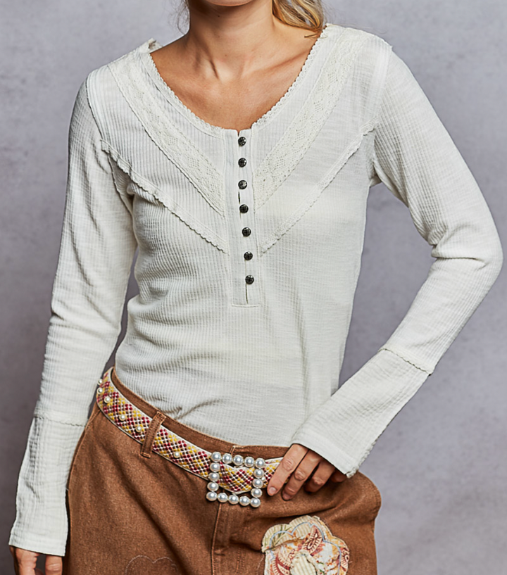 V-neck Regular Fit Top