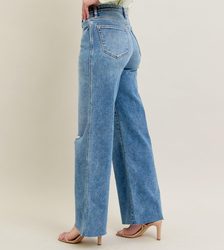 Judy Blue Vintage Wash Wide Leg