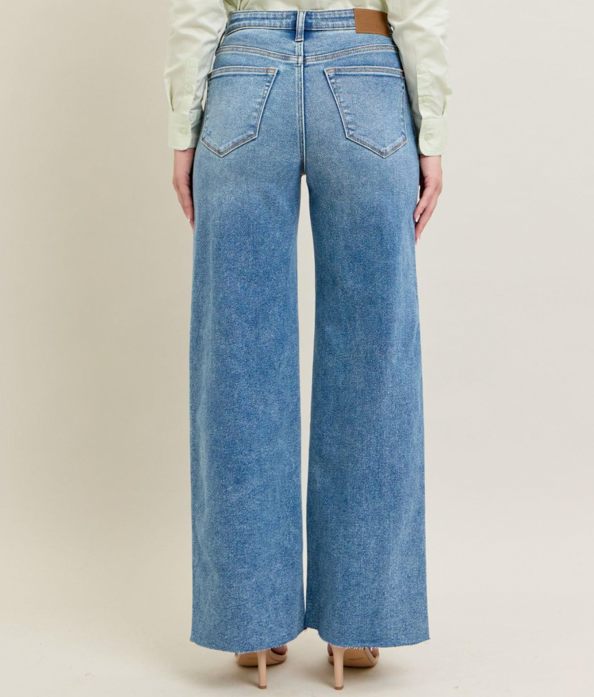 Judy Blue Vintage Wash Wide Leg