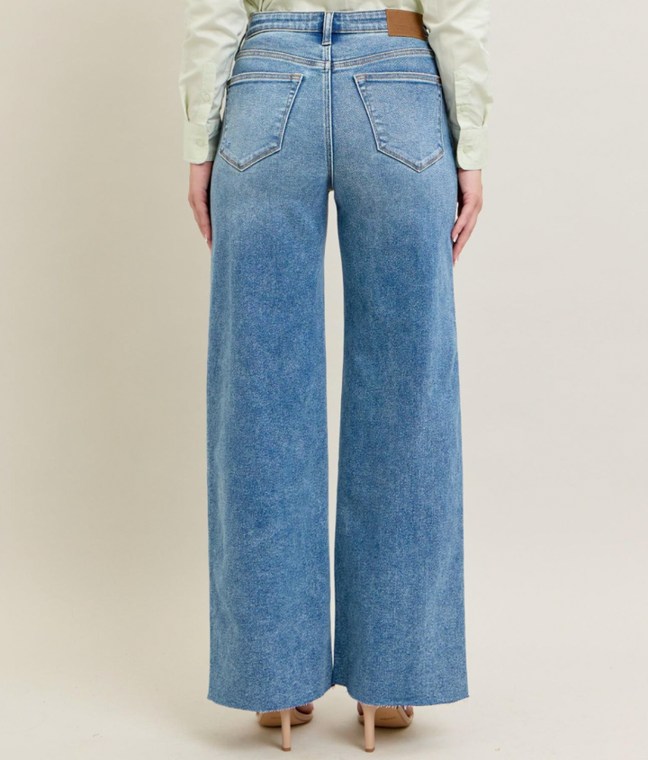 Judy Blue Vintage Wash Wide Leg