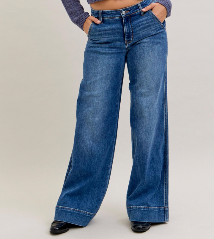 Judy Blue Trouser Retro Wide