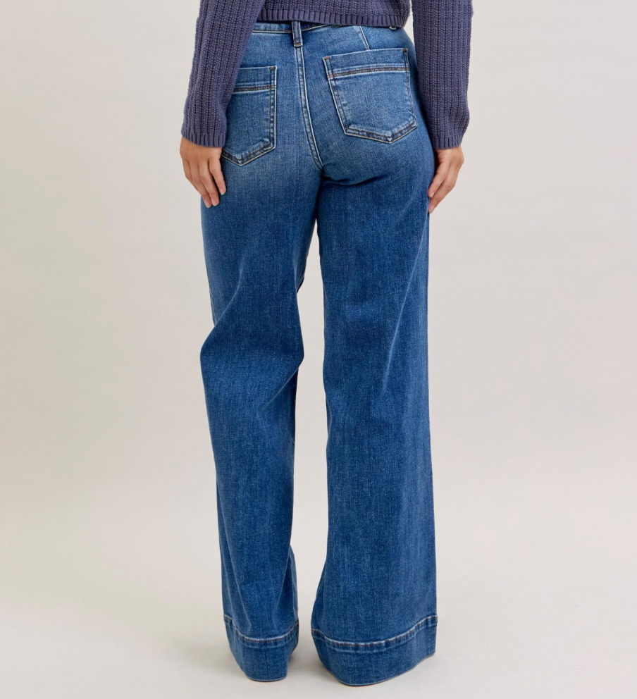 Judy Blue Trouser Retro Wide