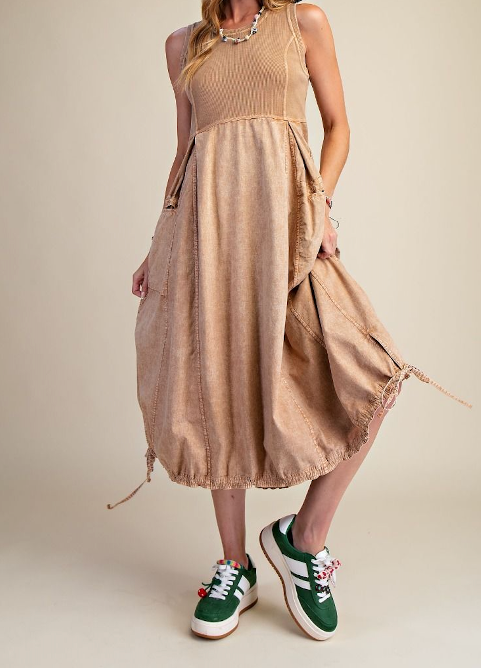 Cargo Maxi Dress