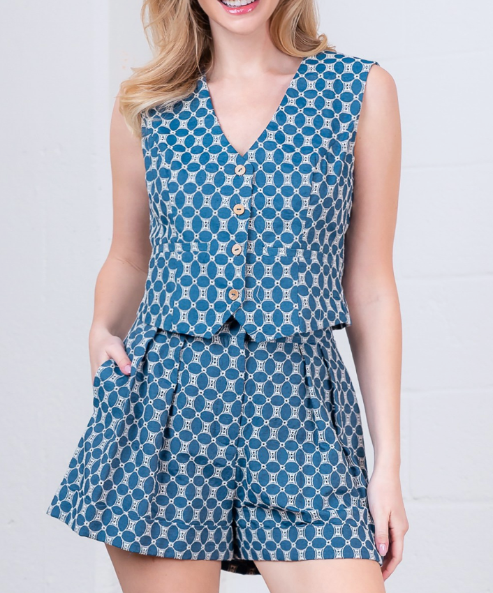 Button Down Vest