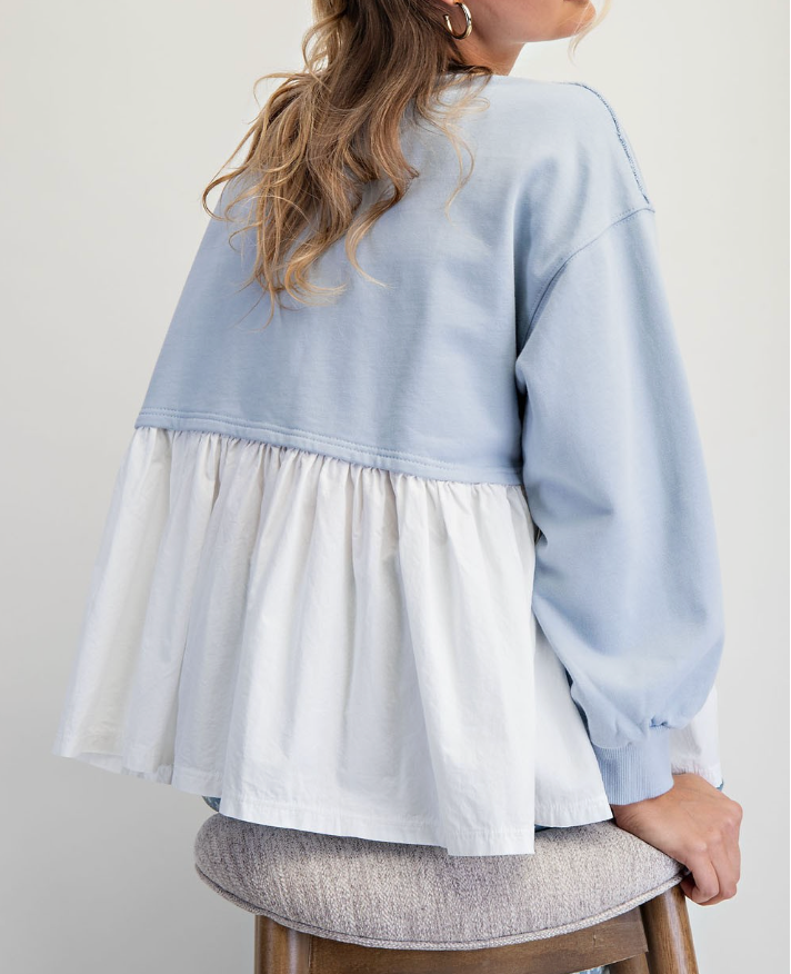 Womens Oversized Sweatshirt Top