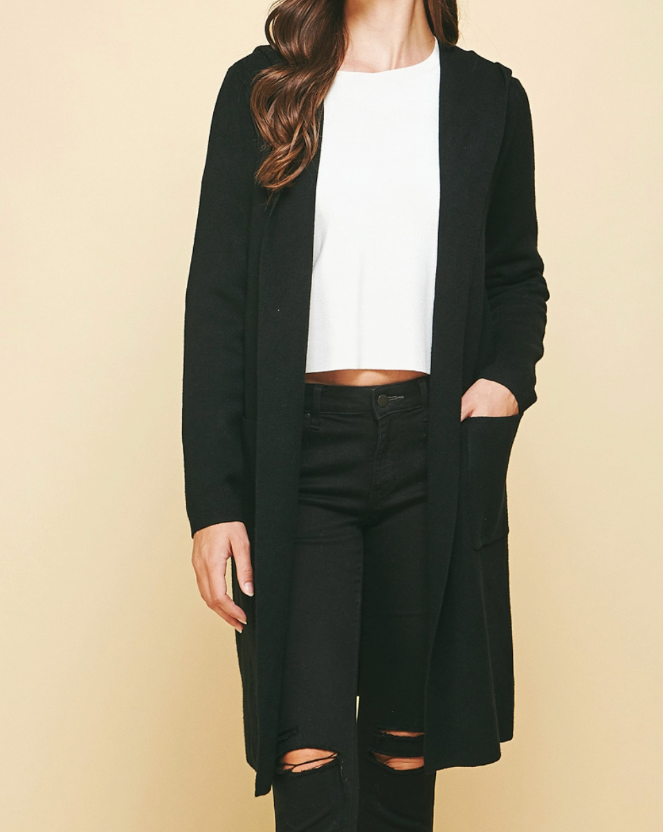 Hooded Cardigan