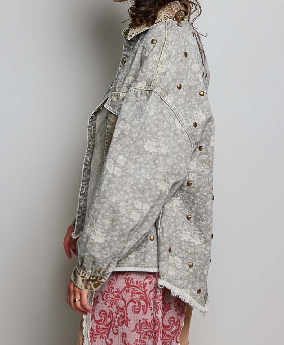 Long Sleeve Shacket Top