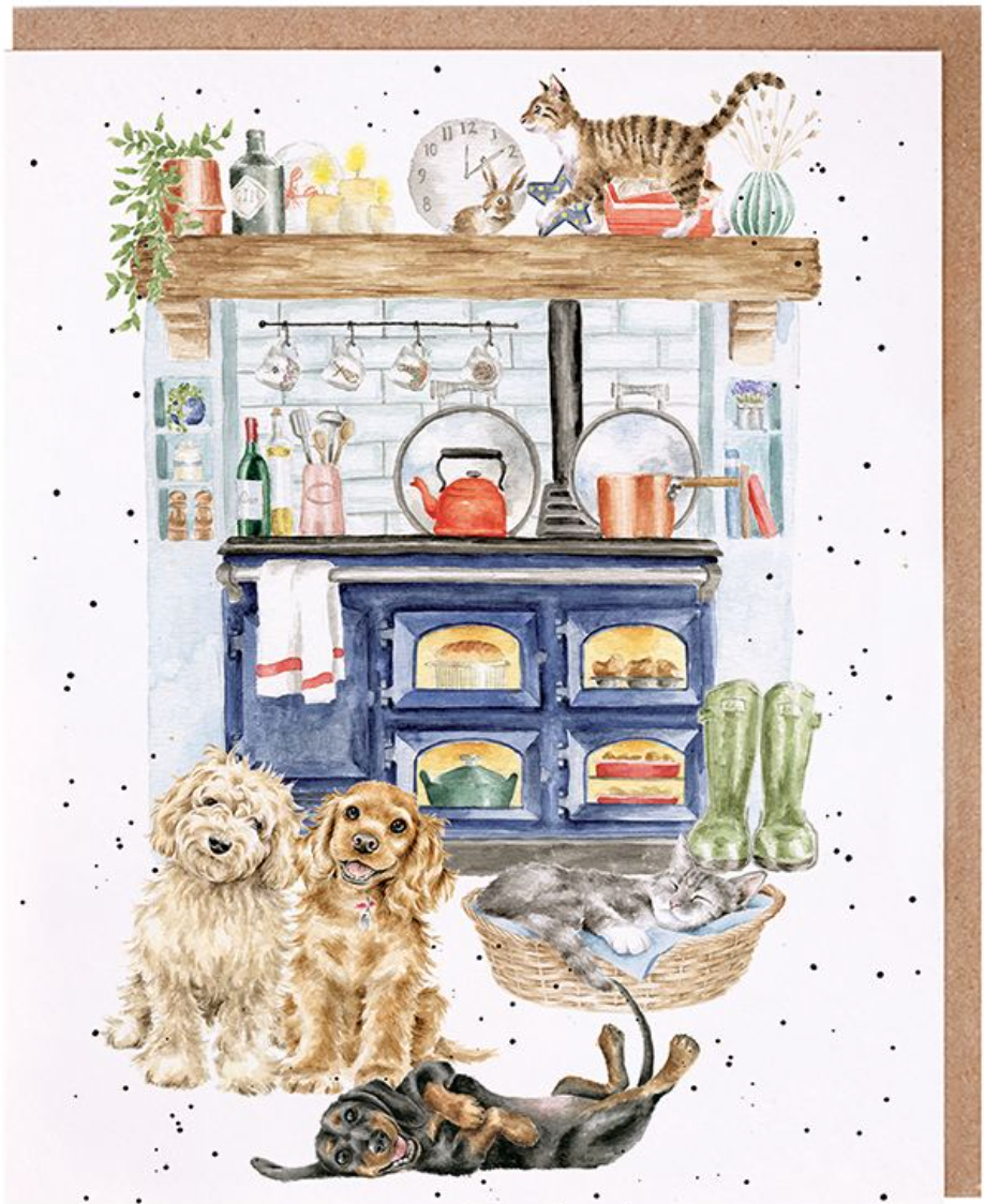 Cats/Dogs Blank Inside Card