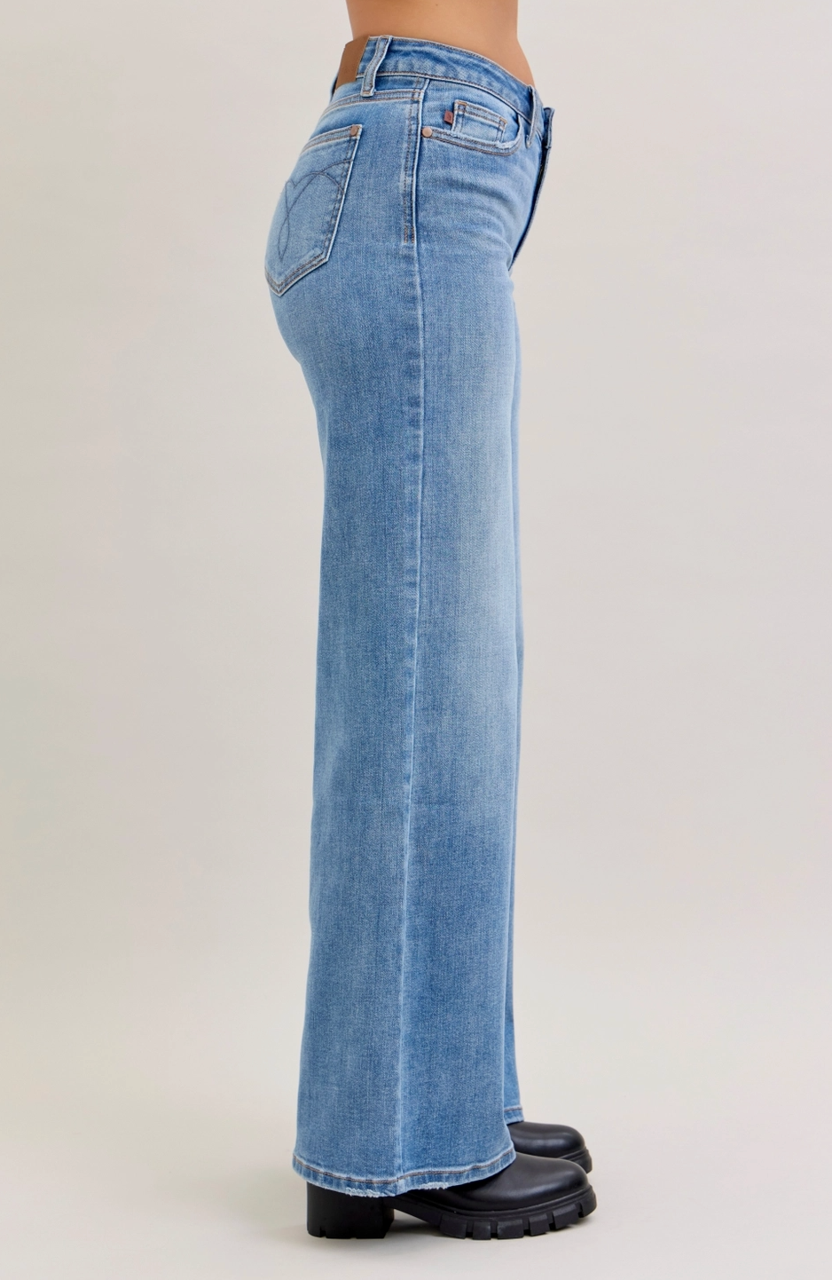 Judy Blue MR Retro Wide Leg Pants