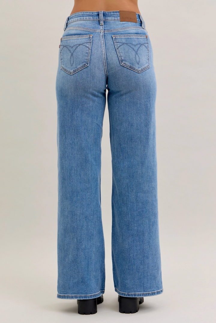 Judy Blue MR Retro Wide Leg Pants
