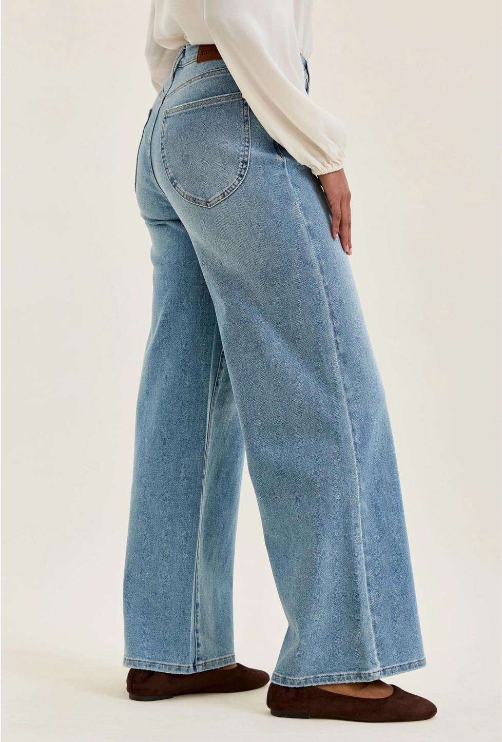 Judy Blue HW Angelina Column w/ Harness Trim