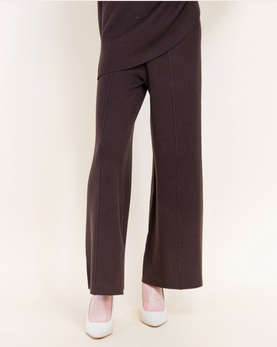 Casual Wide Leg Knitted Pants