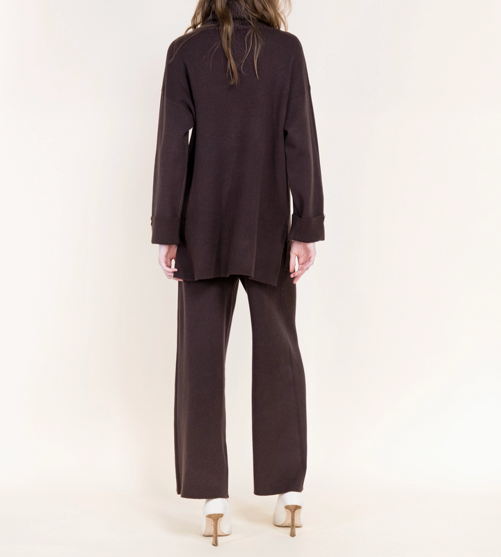 Casual Wide Leg Knitted Pants