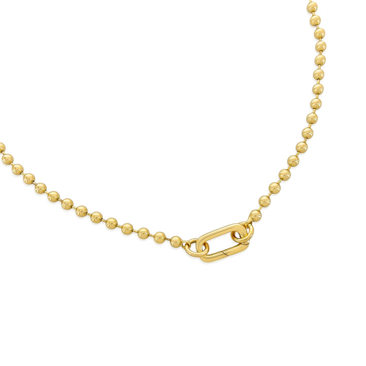 Beaded Necklace with Clip