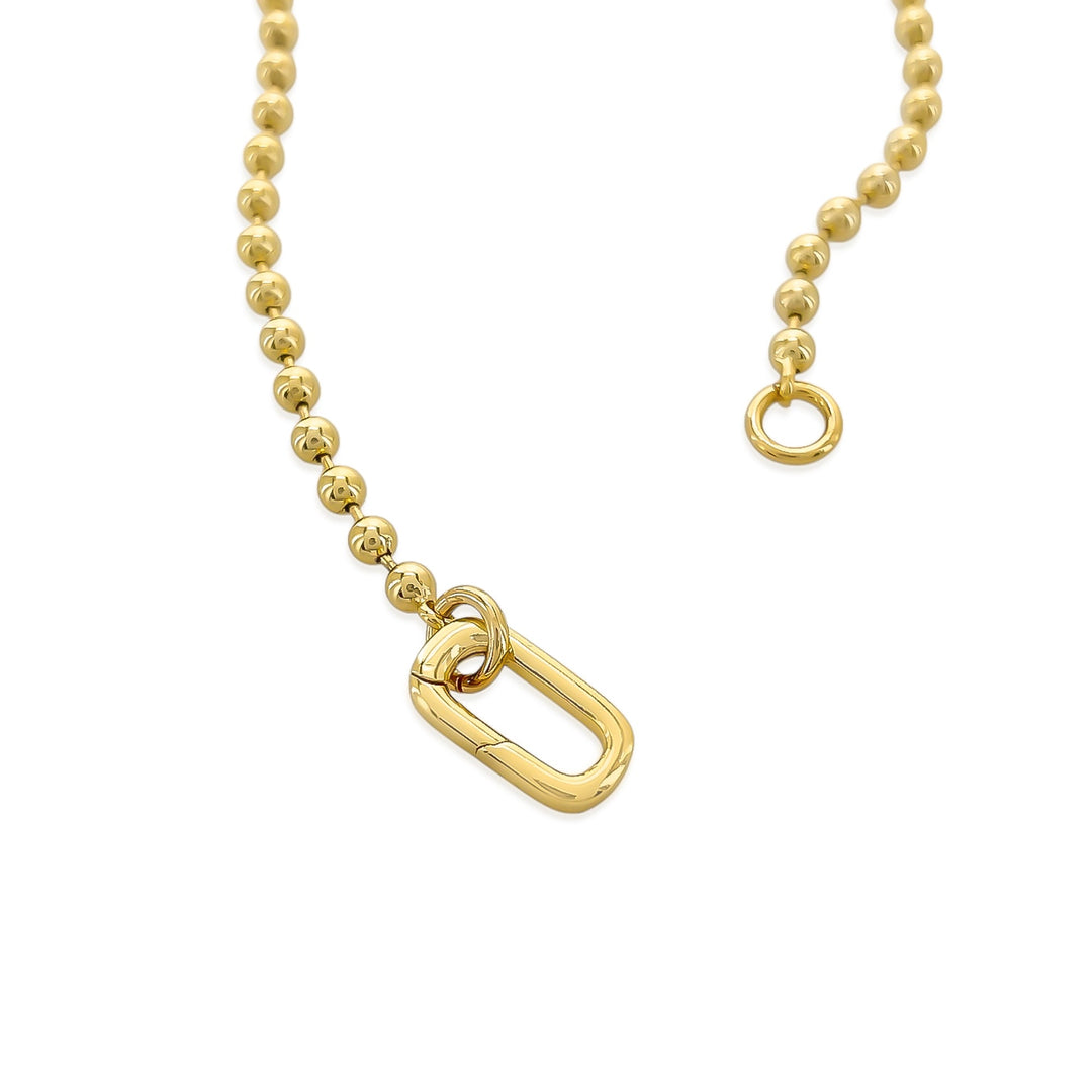 Beaded Necklace with Clip