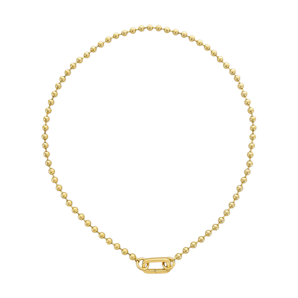 Beaded Necklace with Clip