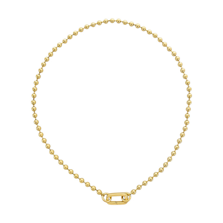 Beaded Necklace with Clip