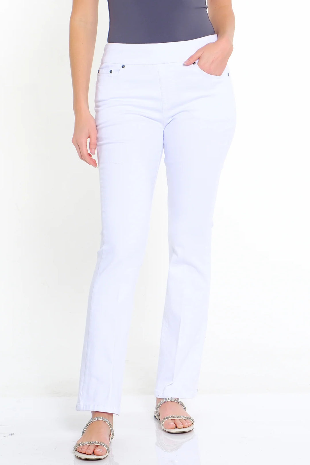 Pull On Jean Pant w/ Pockets