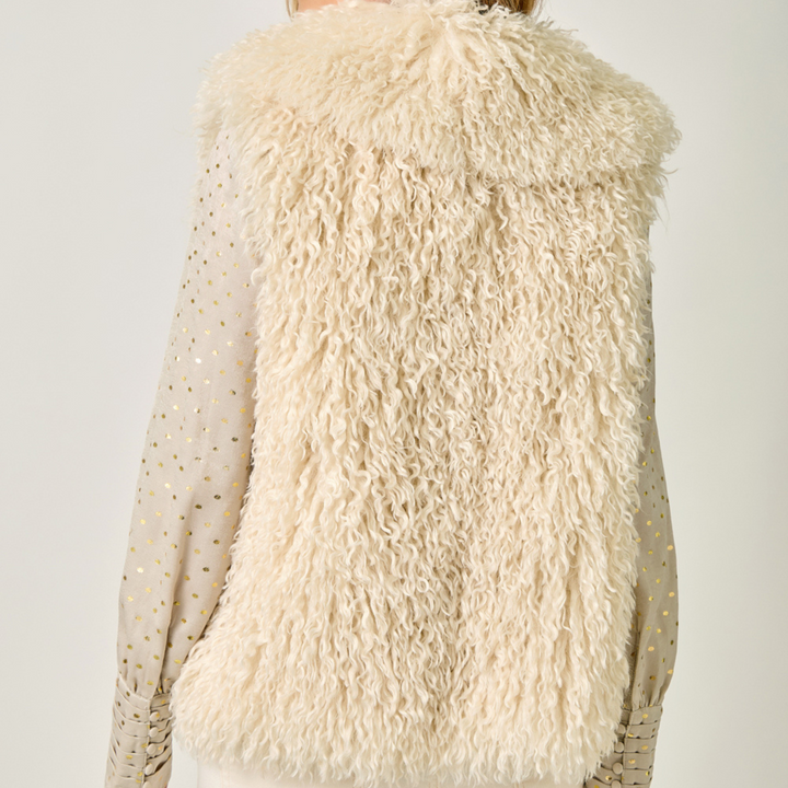 Shaggy Faux Fur Vest