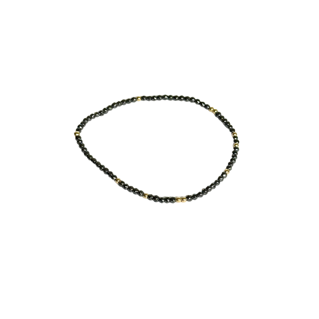 Faceted Hematite Bracelet - Hope Unwritten