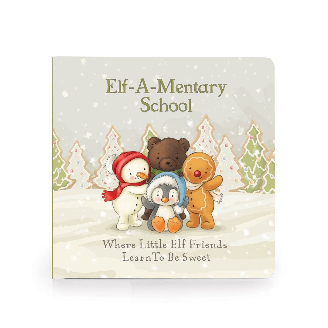 Bunnies by the Bay Elf-A-Mentary School children's board book with holiday character illustrations