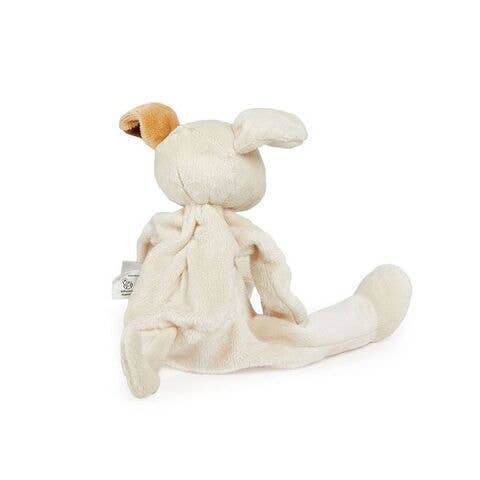 Bunnies by the Bay Silly Buddies cream colored plush bunny toy with brown ears