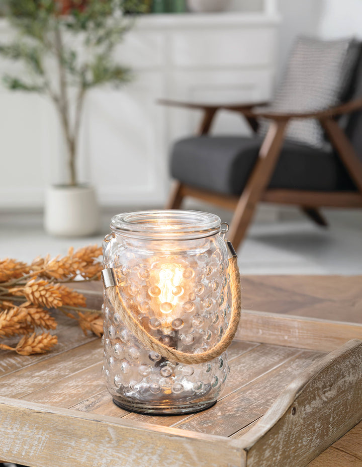 Hobnail & Rope Vintage Bulb Warmer